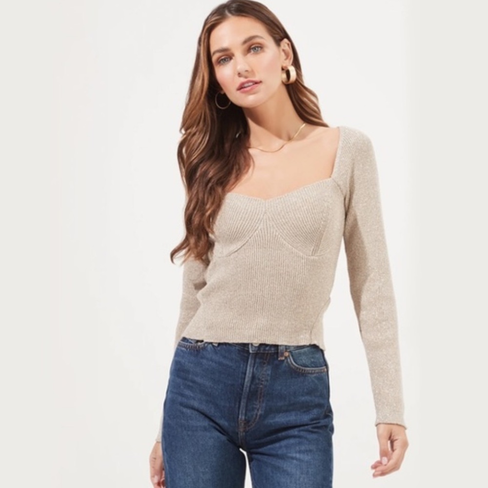 Astr fletcher ribbed sweater - Picture 2 of 8